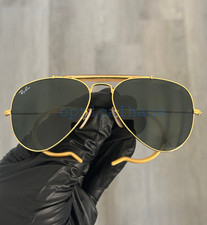 NEW Ray-Ban Outdoorsman Gold Frame Green Classic G-15 RB3030 L0216 58mm