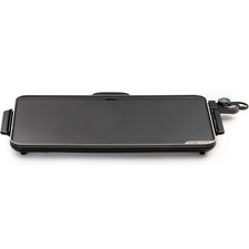 Presto #07072. Slimline Nonstick Electric Griddle. 1500W, Black