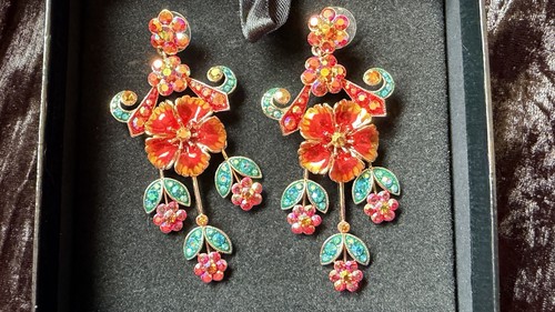 Butler and wilson floral - and,