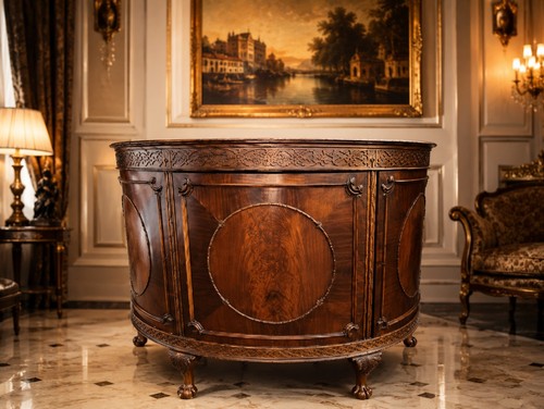 Stunning antique mahogany - antique,