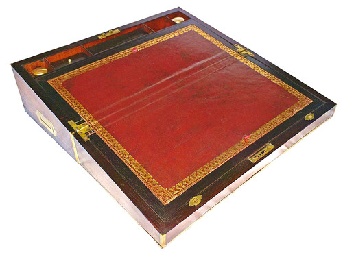 Regency writing slope with - slope,