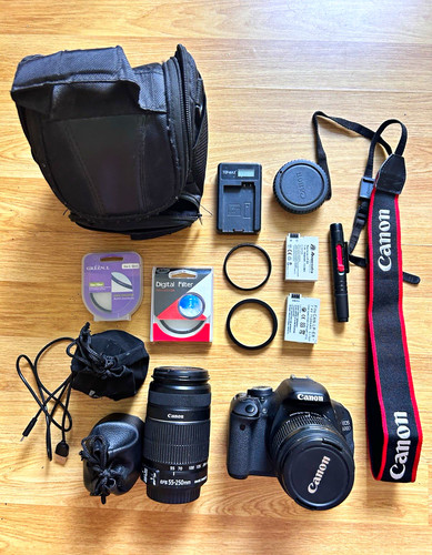 Canon eos 600d camera bundle - eos,