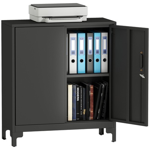 Homcom lockable metal filing - homcom,