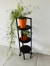 Vintage Foldable Wooden 3 Tier