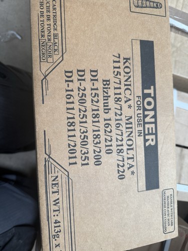 Toner for use - use, konica