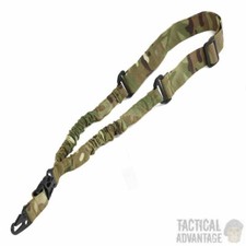 Single One Point Camouflage Tactical Rifle Sling Airsoft Gun Strap Bungee 1 CAMO