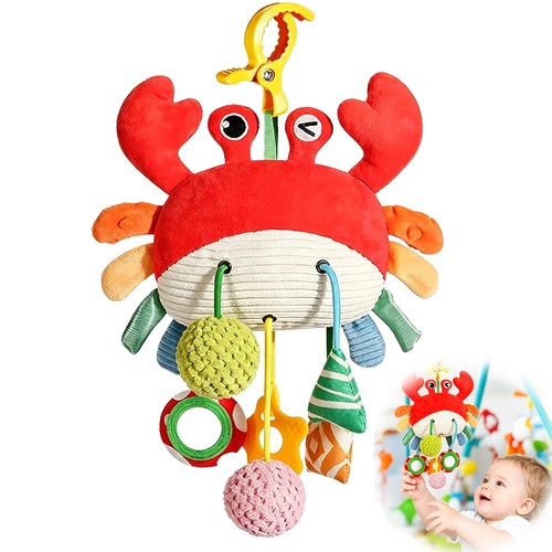 Pram toys crab sensory hanging - pram,