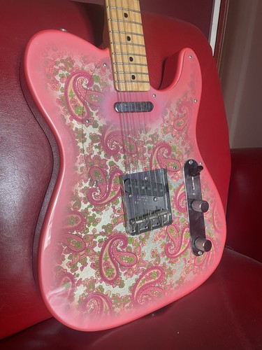 Fender pink paisley telecaster - fender,