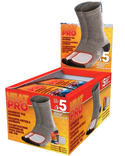 Heat pro adhesive toe - heat,