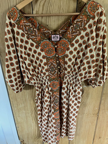 Juicy couture paisley tunic - couture,