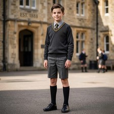 Boys Pull-UP-Shorts School