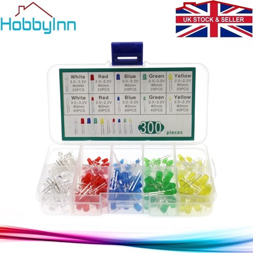 3mm 5mm led assortment - 3mm,