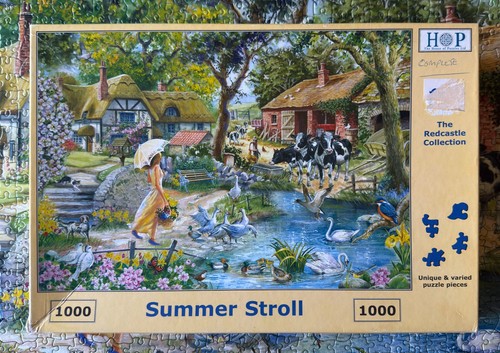 Summer stroll 1000 piece - summer,