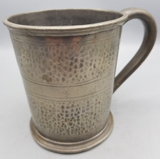 Antique Denton Pewter 1 Pint