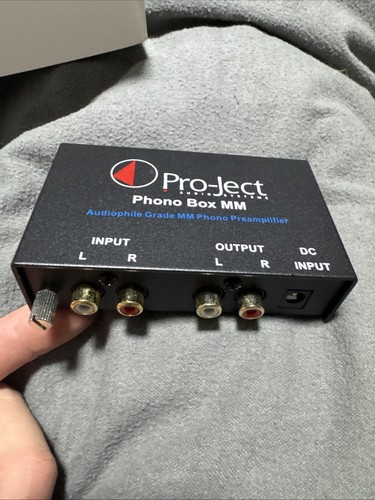 Pro ject phono box black - phono, mm
