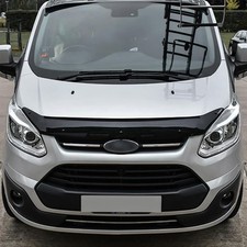 BONNET WIND DEFLECTOR PROTECTOR GUARD BRA FOR FORD TRANSIT CUSTOM 2012-2018 UK