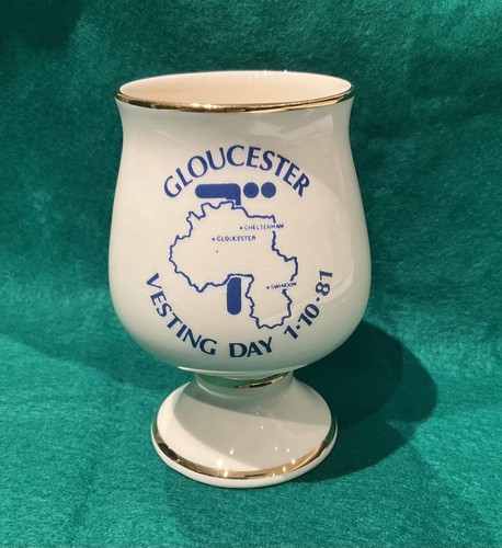Prinknash pottery goblet - prinknash,