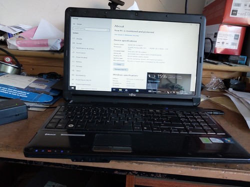 Fujitsu lifebook 530 - fujitsu, intel