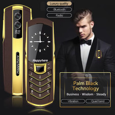 VERTU V8 Mobile phone GSM Metal Body Leather Luxury Call Phone Dual Sim Cards UK