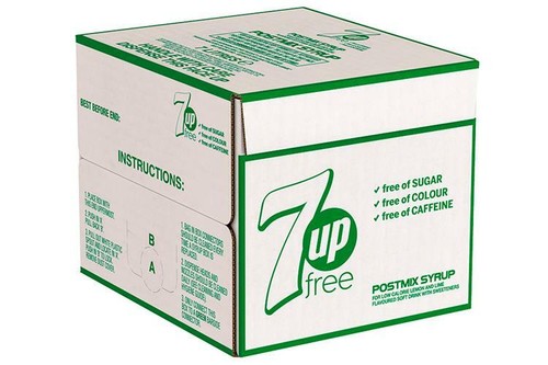 7ltr 7up free bag box - 7ltr, in