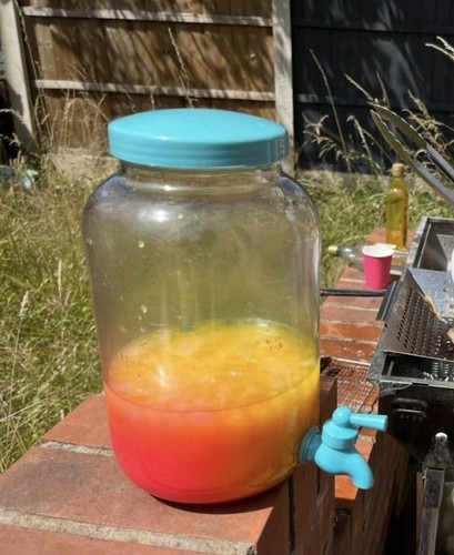Large drinks dispenser with - large,