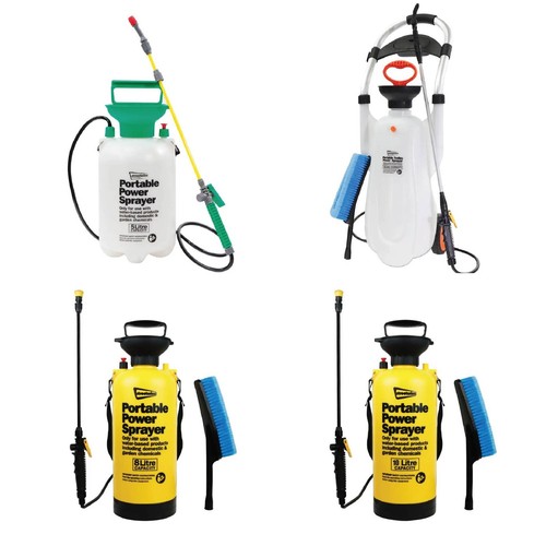 Portable pressure washer hand - washer,
