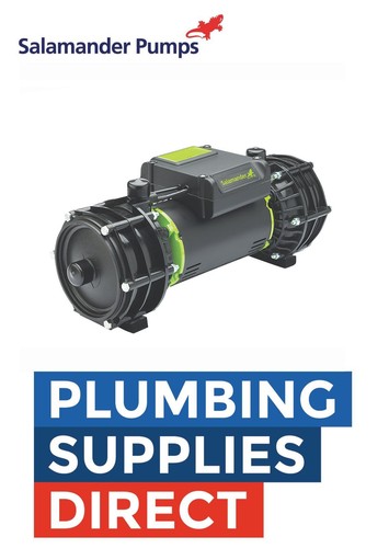 Salamander shower pump rp100pt - shower,