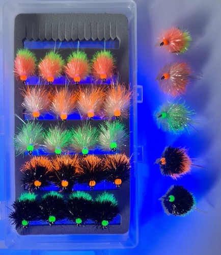Fluorescent hothead beadhead - fluorescent,