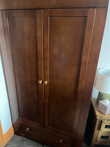 Nursery wardrobe with drawer - nursery,