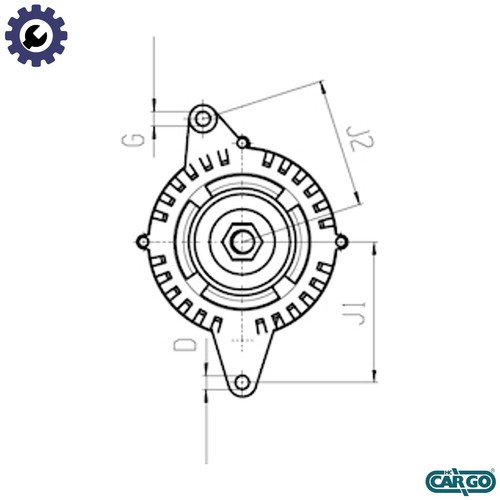 Alternator 032 114 697 - 032,