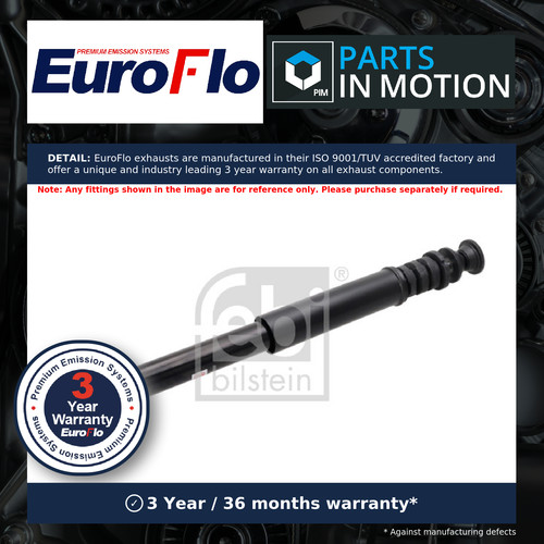 Shock absorbers rear - 2x, (pair)