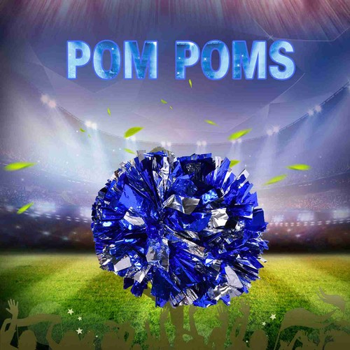 Silver blue cheerleader - silver,