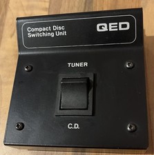 Vintage QED CD-S CD Compact Disc Switching Unit - Tuner Switch - Made In UK
