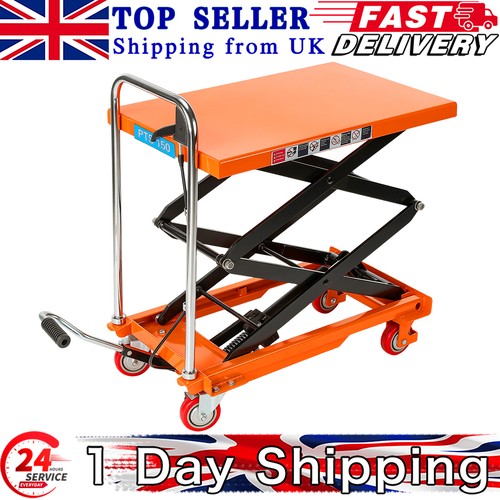 Manual double scissor lift - double,