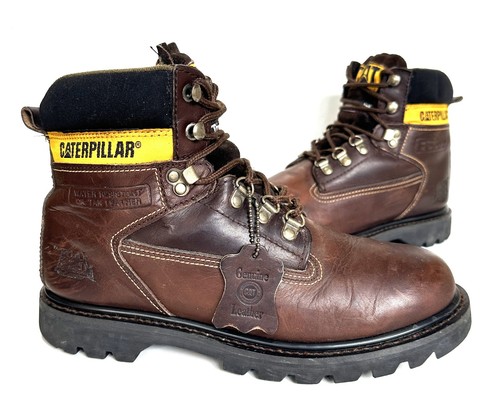Mens caterpillar brown - brown, leather