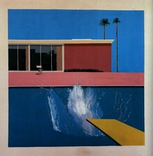A Bigger Splash David Hockney print in 11x14 inch mount ready to frame
