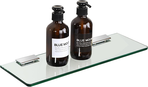 Floating glass shelves for - glass,