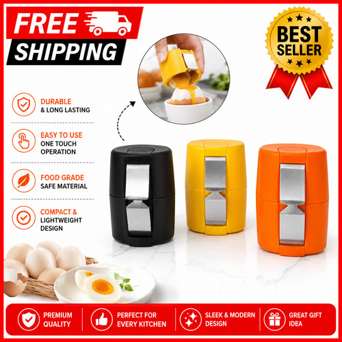 Hard boiled egg opener - boiled,