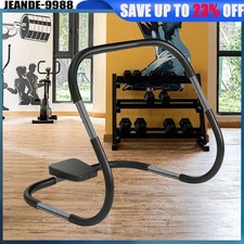 Sit Up Abdominal Roller Trainer Ab Crunch Core Worker Abs Exercise Machine Gym