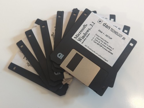 Vintage microsoft windows 1 - microsoft, 3.1