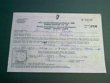 Old Irish radio  Wireless