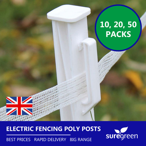 Electric fence poly posts - fence,