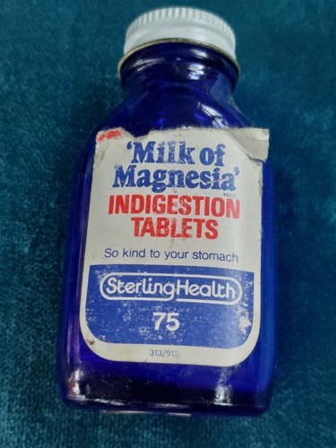Vintage milk magnesia - milk, of