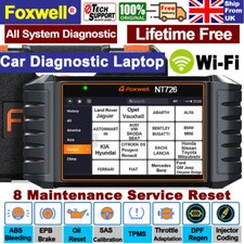 Foxwell Car OBD2 Scanner ABS SRS All Systems DPF Injector Diagnostic Tool Laptop