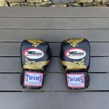 Twins Special 10oz Boxing/Muay Thai Gloves Black