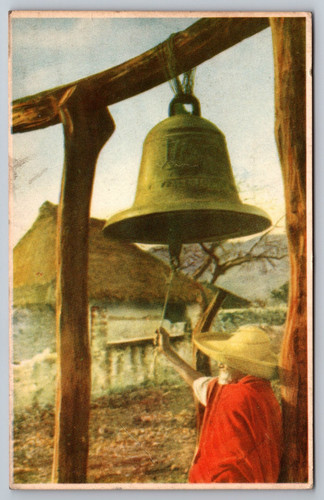 Antique mexico postcard - postcard, old