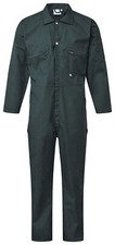 MENS WORK COVERALLS ZIP OVERALLS WAREHOUSE GARAGE MECHANICS BOILERSUIT SUIT NEW
