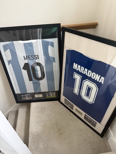 Framed leo messi - &, diego