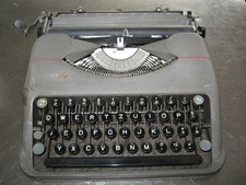 Hermes Baby Portable Manual Typewriter. Vintage