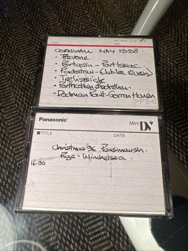 Mini tapes personal - dv,